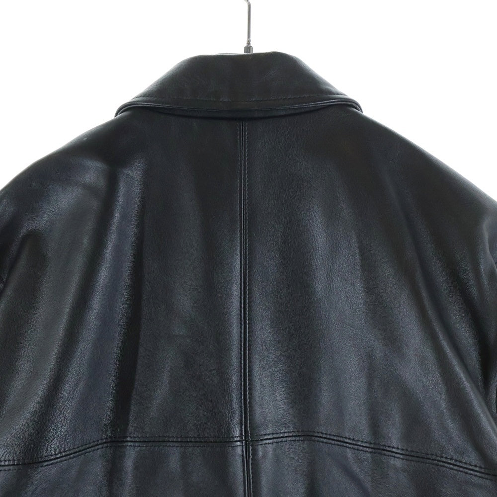 SUPREME(シュプリーム) 16SS Uptown Studded Leather Varsity Jacket アップタウン スタッズド レザーバーシティジャケット ブルゾン ブラック