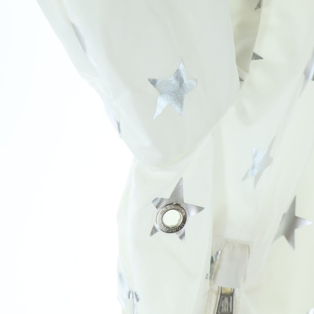 MONCLER(モンクレール) 16SS CAPBRETON カップブルトン 星総柄 ナイロンジャケット ホワイト B10914106745