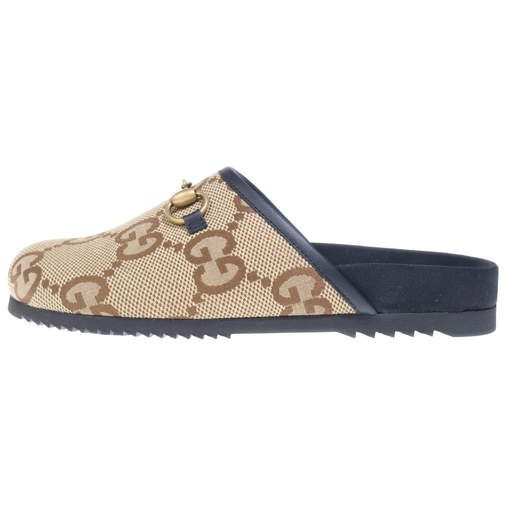 GUCCI(グッチ) 23AW GGスプリーム ホースビット ミュール サンダル 