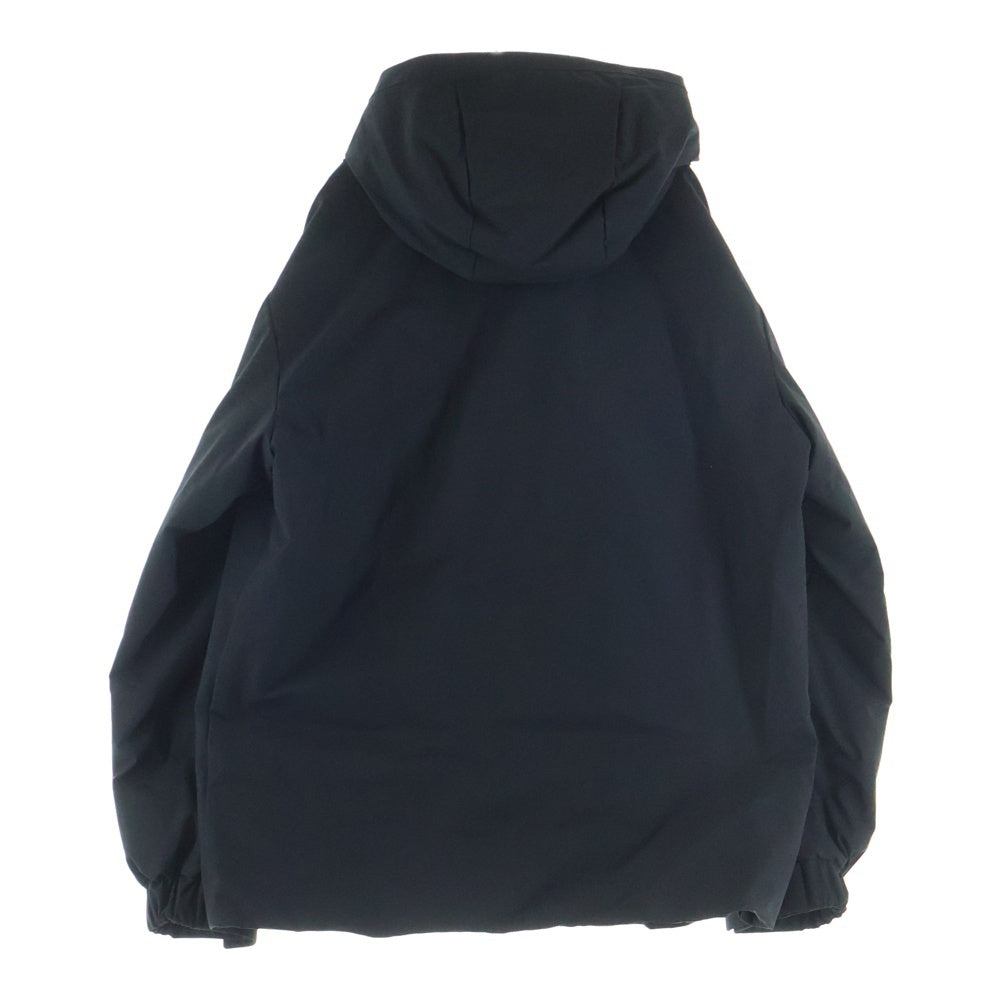 MONCLER(モンクレール) 24AW RIZ GIUBBOTO リズ ポリエステル フーデッド ダウンジャケット ブラック J20911A00142
