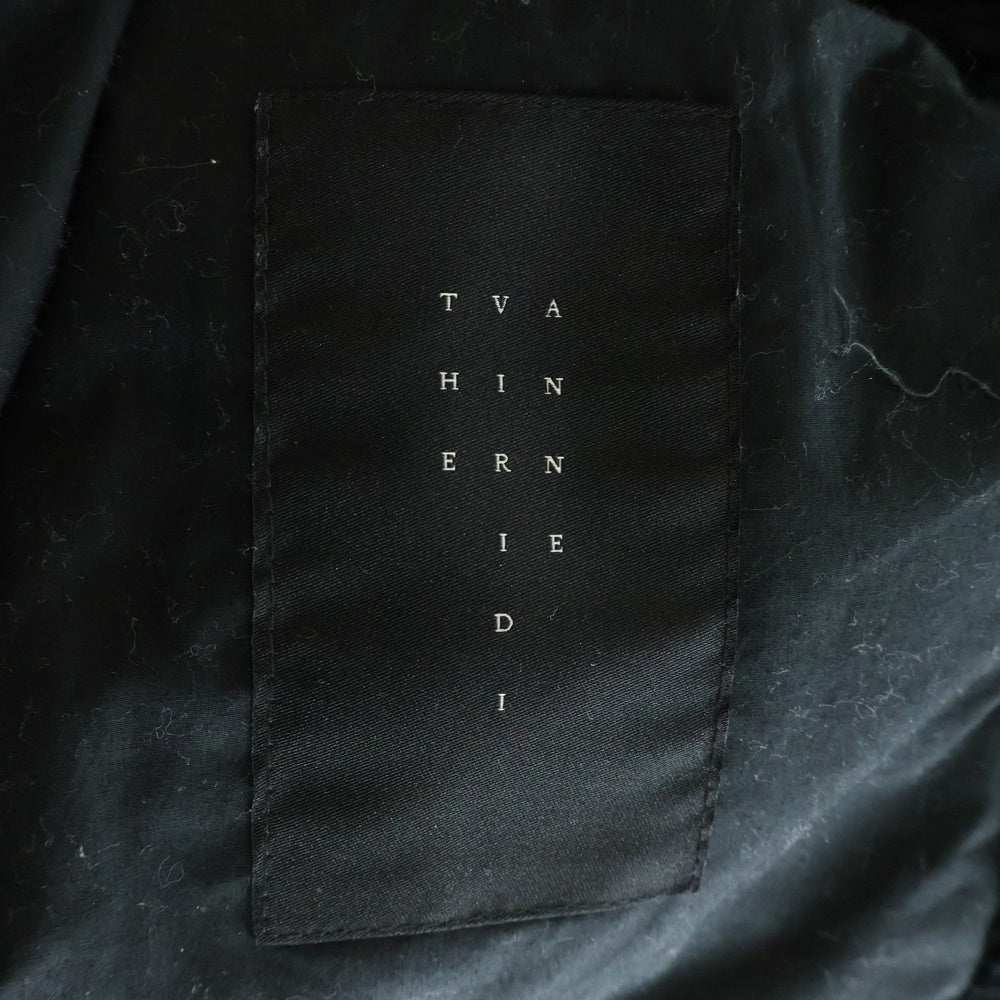 THE VIRIDI-ANNE(ザヴィリジアン) BOA SLEEVELESS JACKET スリーブレス ジップアップボアジャケット ブラック VI-3630-06