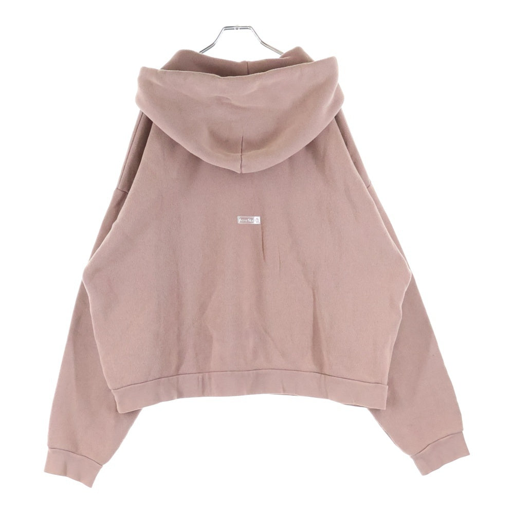 Acne Studios(アクネ ストゥディオズ) 25AW GARMENT DYE SWEAT HOODIE ガーメント ダイ プルオーバースウェットパーカー フーディー ピンク FN-UX-SWEA000019