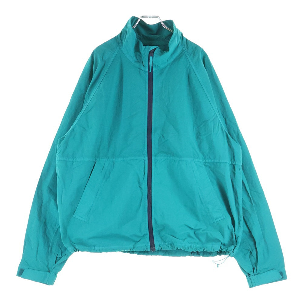 STUSSY(ステューシー) 25SS WARM UP JACKET ウォームアップ ジップアップトラックジャケット グリーン 115828