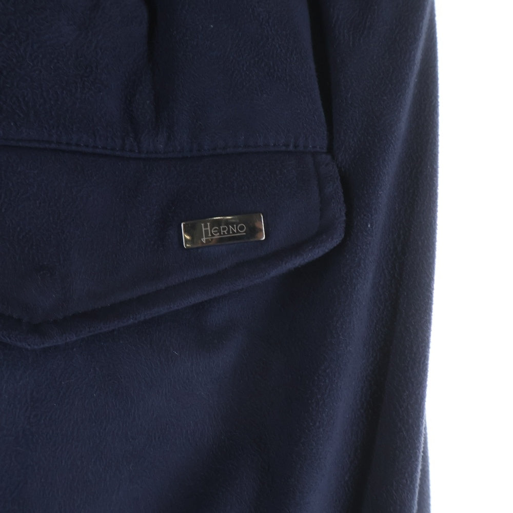 HERNO(ヘルノ) ドローストリング イージーカーゴパンツ ネイビー PT00005UR-12454-9209