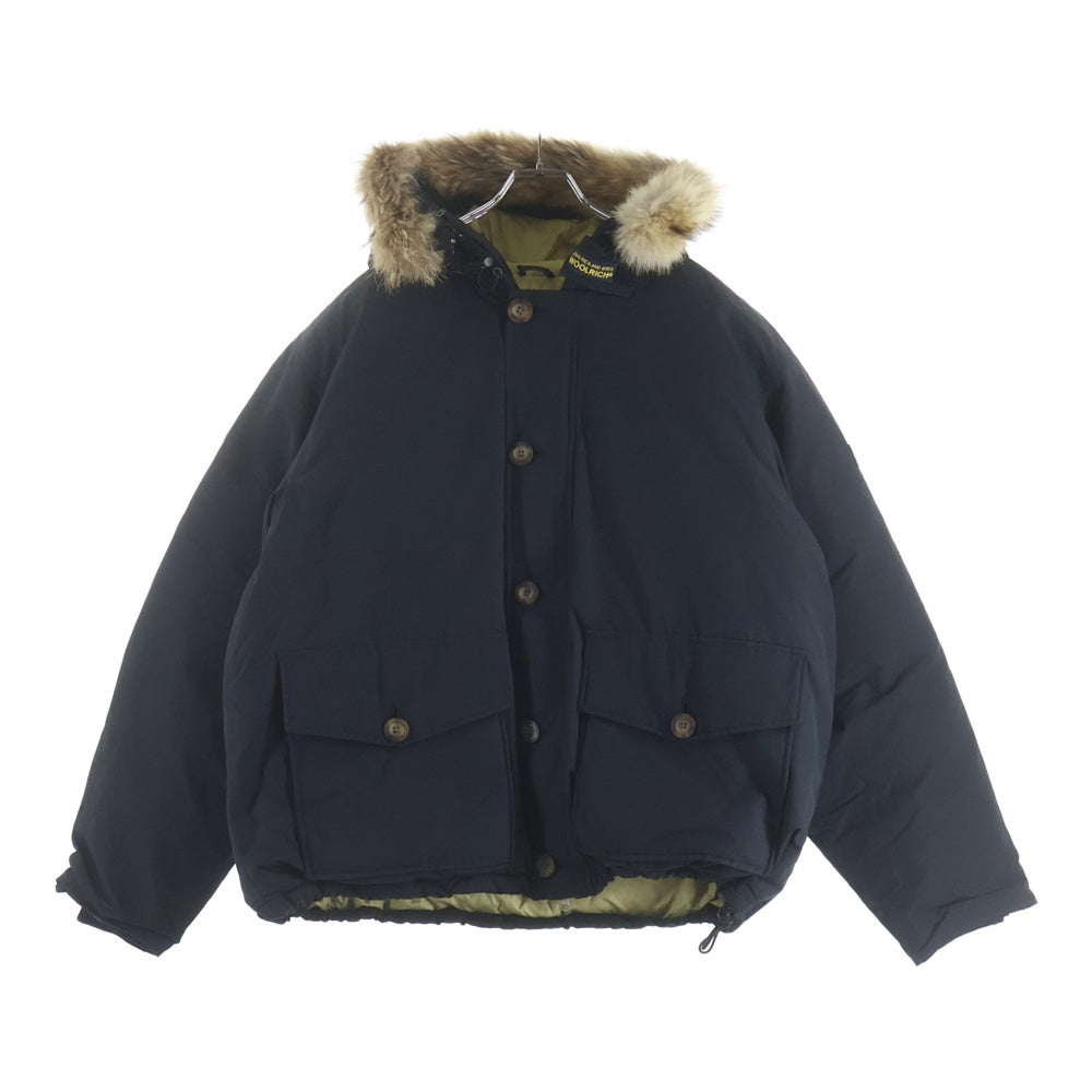 WOOLRICH(ウールリッチ) ARCTIC PARKA アークティック パーカー ジップアップ ファー フーデッド ダウンジャケット ネイビー