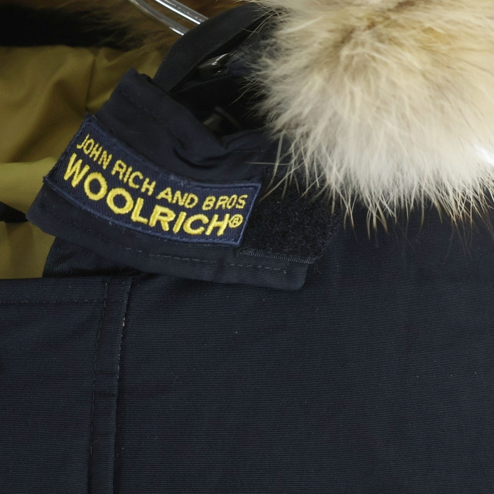 WOOLRICH(ウールリッチ) ARCTIC PARKA アークティック パーカー ジップアップ ファー フーデッド ダウンジャケット ネイビー