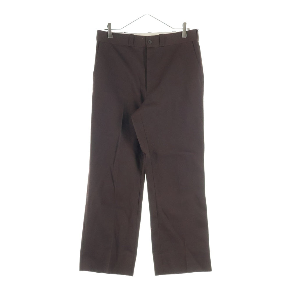 NO BRAND(ノーブランド) DAYDREAM デイドリーム 25AW Harbor Trousers ハーバートラウザーズ ストレートパンツ ブラウン DD0009