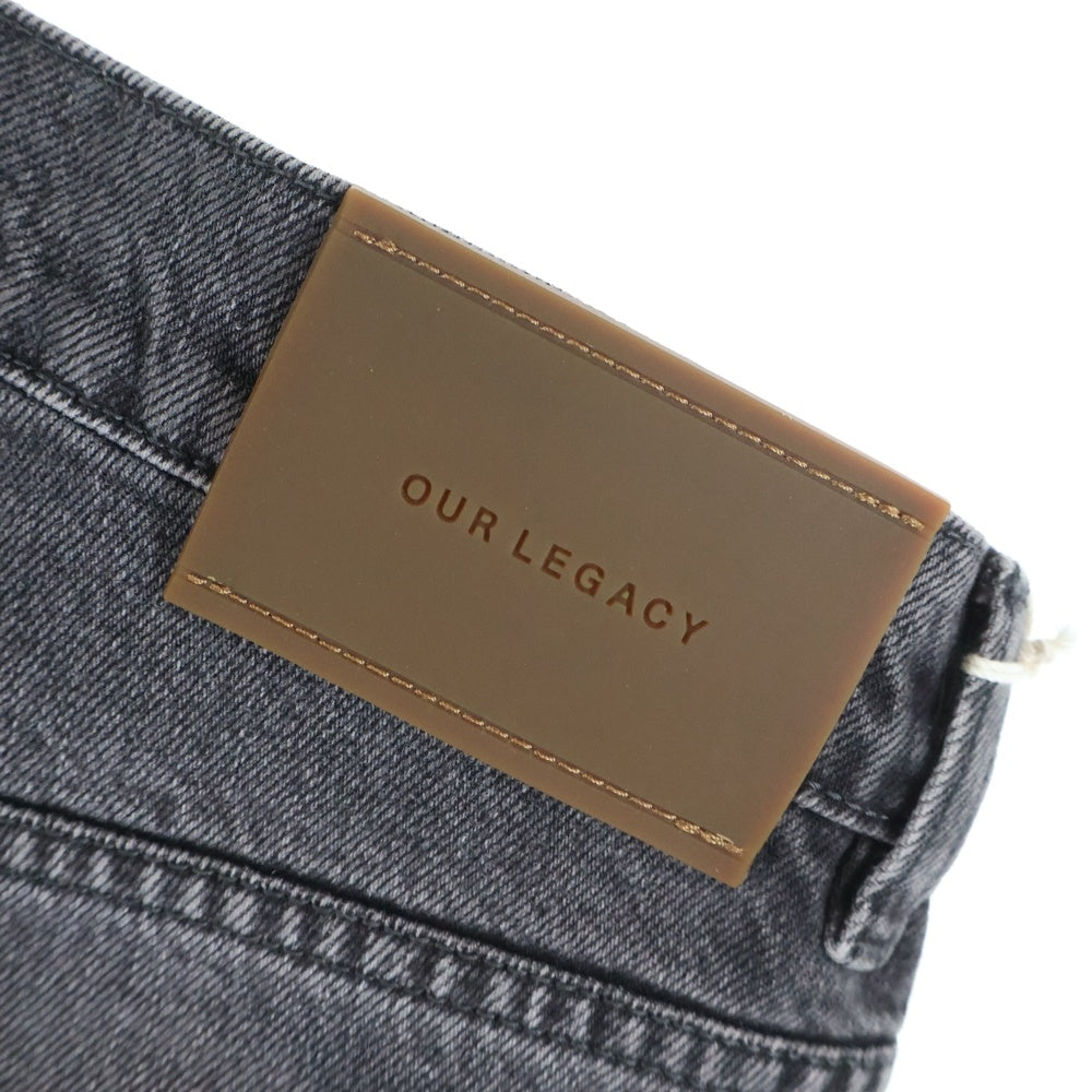 OUR LEGACY(アワーレガシー) 25AW THIRD CUT HIGHWAY COFFEE サード カット ハイウェイ コーヒー ダメージデニムパンツ ジーンズ グレー M4255TH