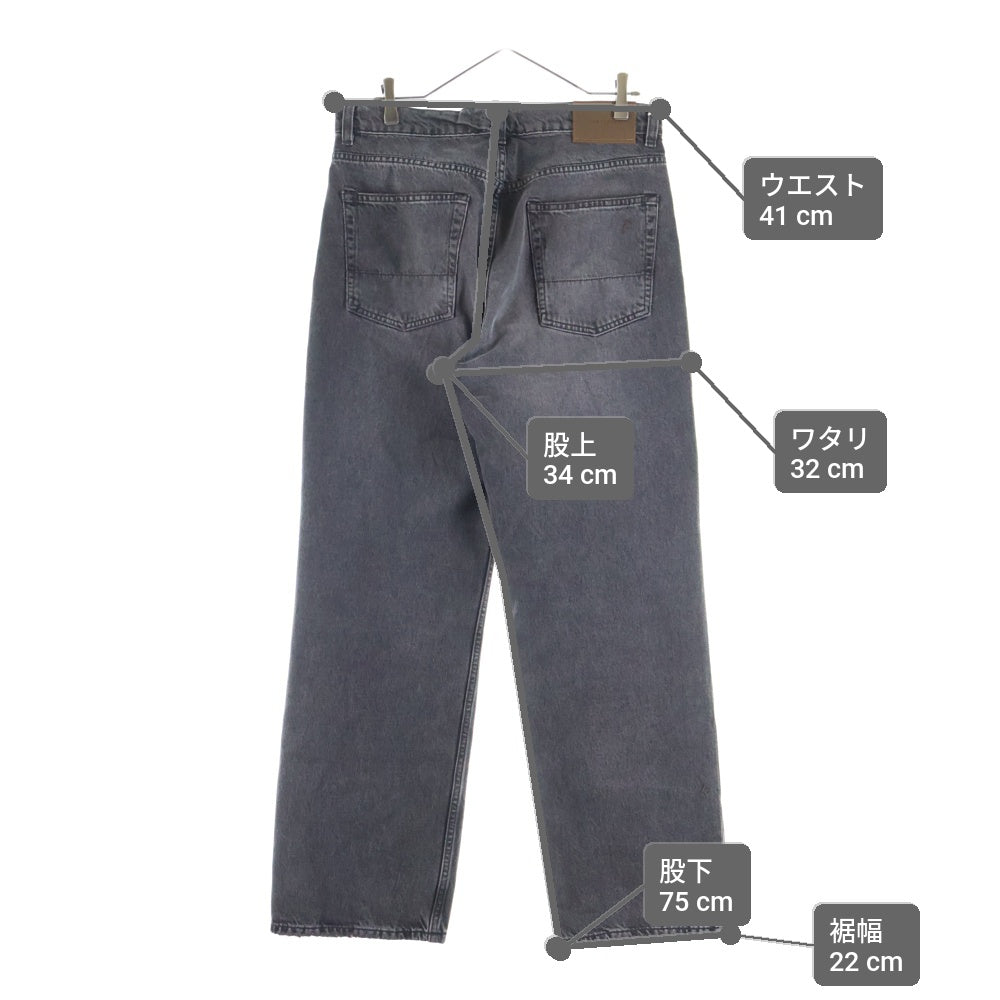 OUR LEGACY(アワーレガシー) 25AW THIRD CUT HIGHWAY COFFEE サード カット ハイウェイ コーヒー ダメージデニムパンツ ジーンズ グレー M4255TH