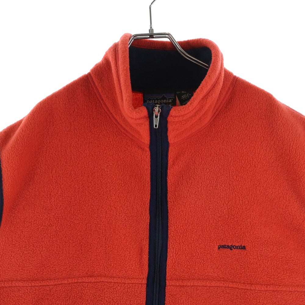 PATAGONIA(パタゴニア) 90S VINTAGE SYNCHILLA シンチラ フリースベスト ヴィンテージ ジャケット オレンジ 25182
