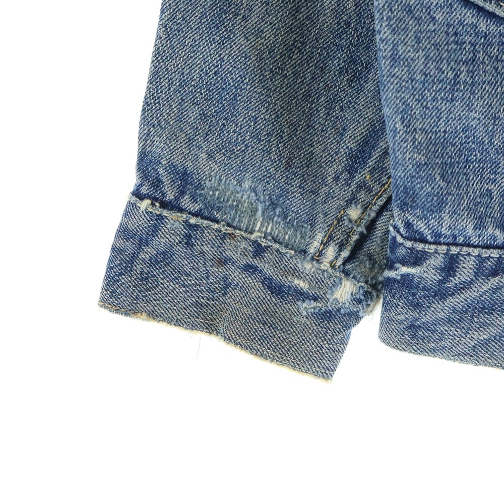 Levi's(リーバイス) VINTAGE 50s 507BXX ヴィンテージ セカンド Gジャン デニムジャケット 両面タブ BIGE インディゴ キッズ