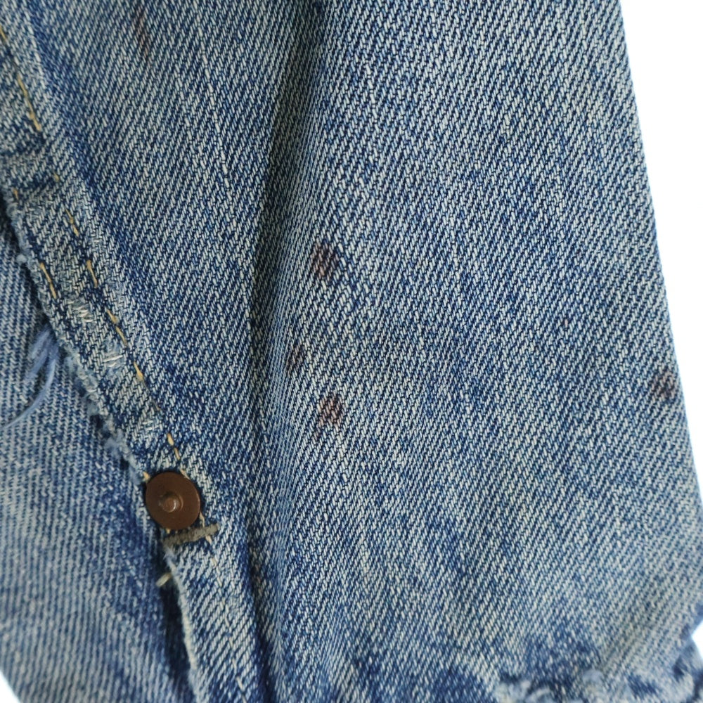Levi's(リーバイス) VINTAGE 50s 507BXX ヴィンテージ セカンド Gジャン デニムジャケット 両面タブ BIGE インディゴ キッズ