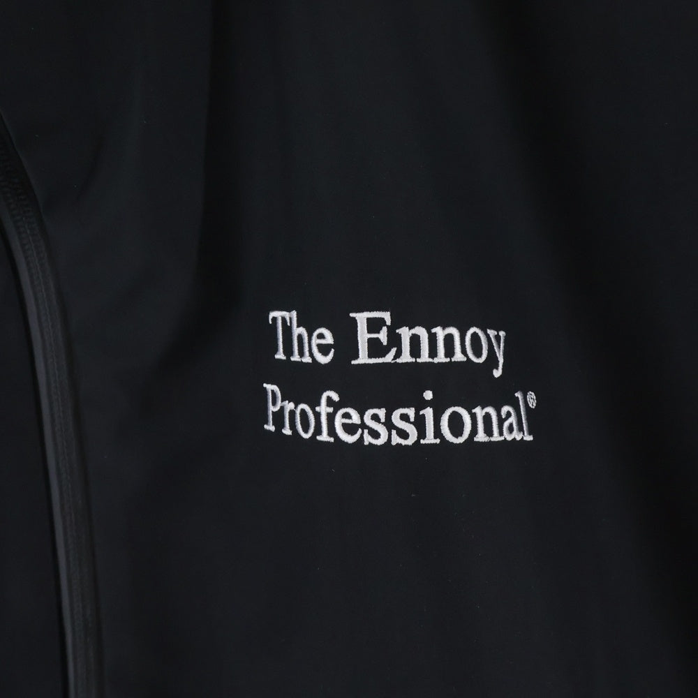 The Ennoy Professional(エンノイプロフェッショナル) 24AW 3Layer Shell Jacket 3レイヤー フーデッドシェルジャケット ブラック AW24BRENJK01AK
