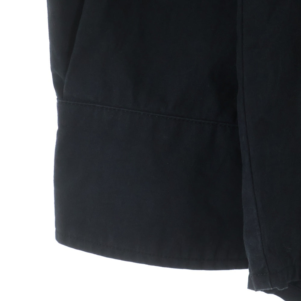 entire studios(エンタイア スタジオ) 25SS GIANT SHIRT ジャイアント レギュラーカラー長袖シャツ ブラック ESU-S25-2009-BL