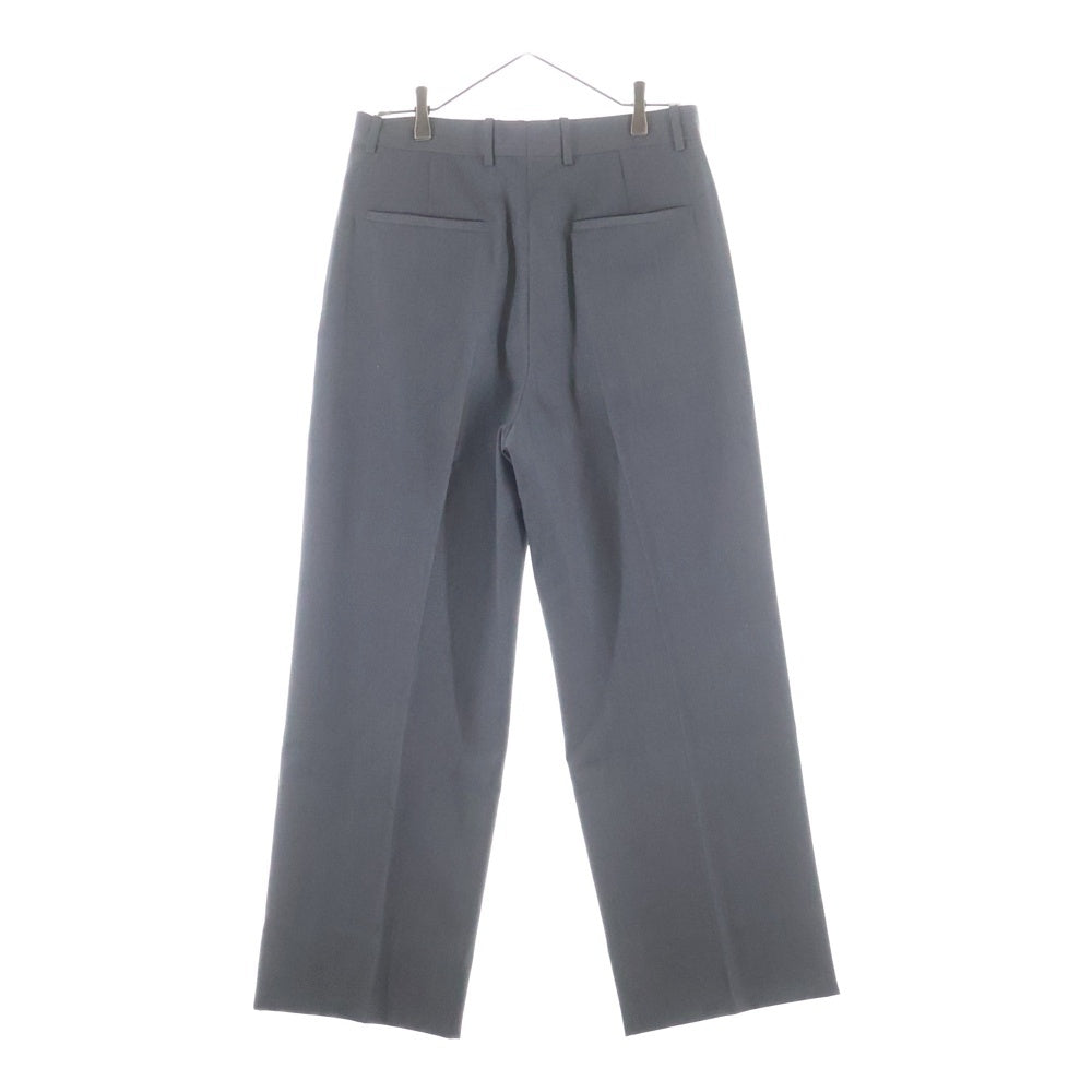 JIL SANDER(ジルサンダー) 19AW ウールギャバジン ノータック スラックス パンツ グレー JSMP310101 MP210800