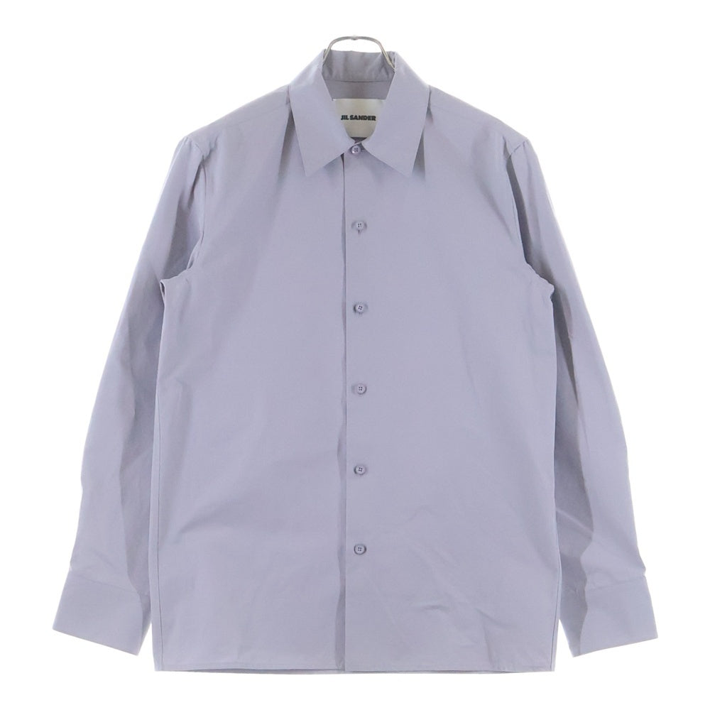 JIL SANDER(ジルサンダー) 23AW POINTED COLLOR SHIRT POWDER BLUE ポインテッドカラー 長袖シャツ グレー