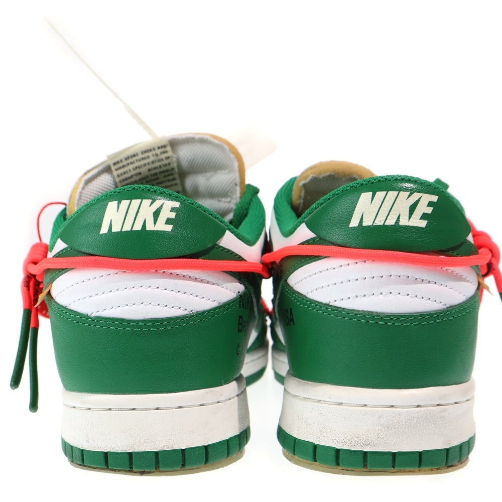 NIKE(ナイキ) ×OFF-WHITE DUNK LOW PINE GREEN オフホワイト ダンク ローカットスニーカー ホワイト/パイングリーン US11/29cm CT0856-100