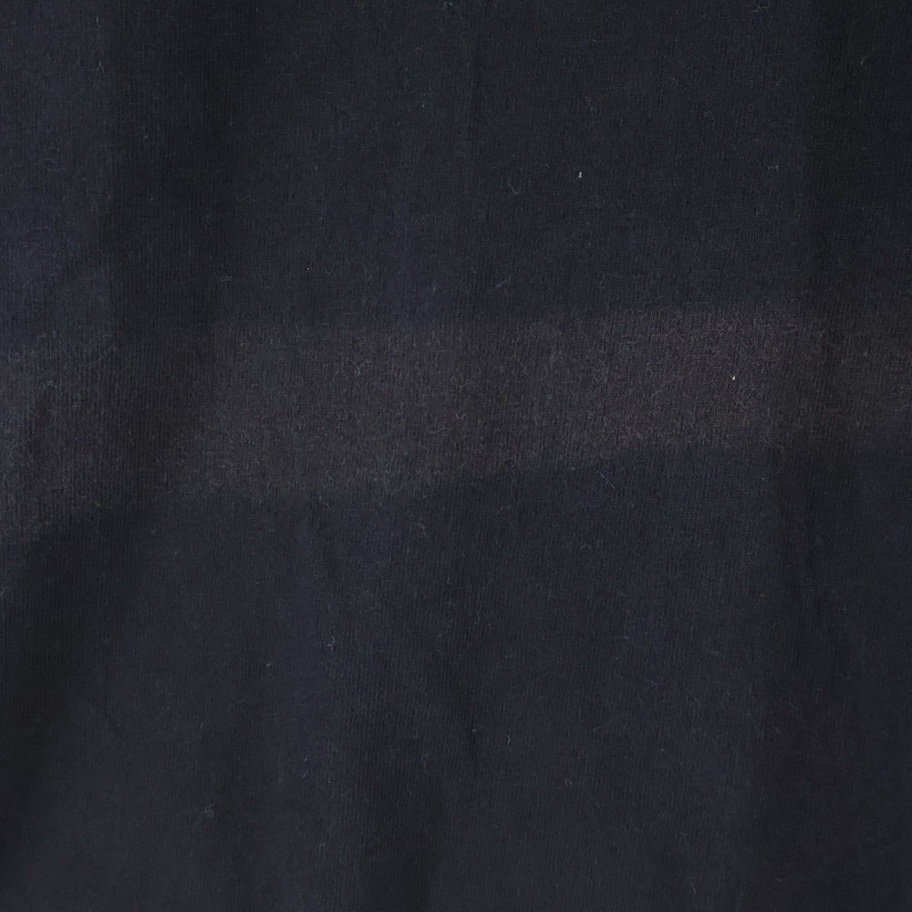 CHROME HEARTS(クロムハーツ) OLD CH T-SHIRT バックスクロールラベルプリント 胸ポケット 長袖Tシャツ カットソー ブラック