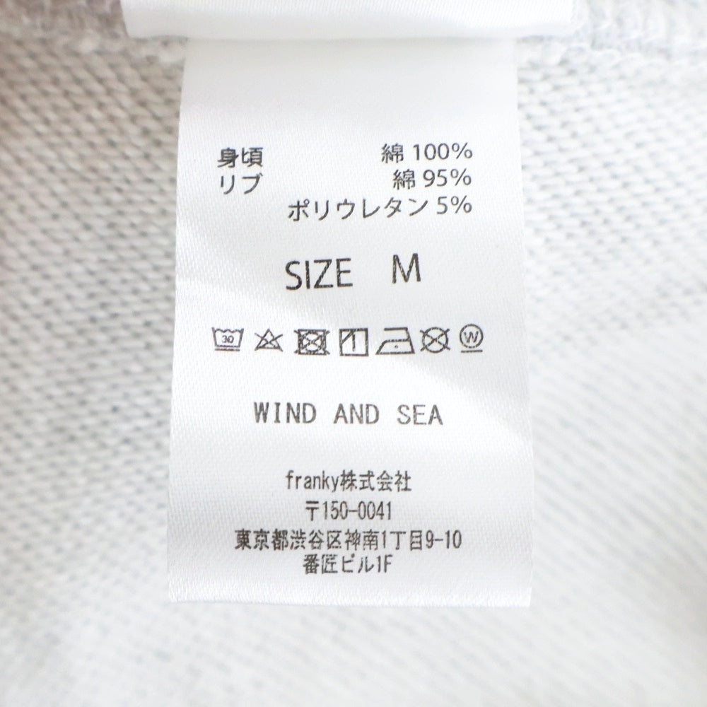 WIND AND SEA(ウィンダンシー) 26SS MARILYN MONROE WDS CREWNECK SWEAT SHIRT マリリンモンロースウェットトレーナー グレー WDS-C-MRM-26-Q1-CS-06