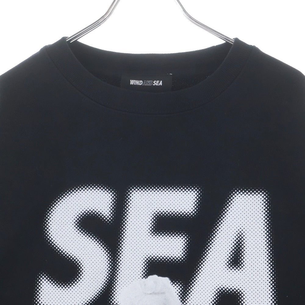 WIND AND SEA(ウィンダンシー) 26SS MARILYN MONROE WDS CREWNECK SWEAT SHIRT マリリンモンロースウェットトレーナー ブラック WDS-C-MRM-26-Q1-CS-06