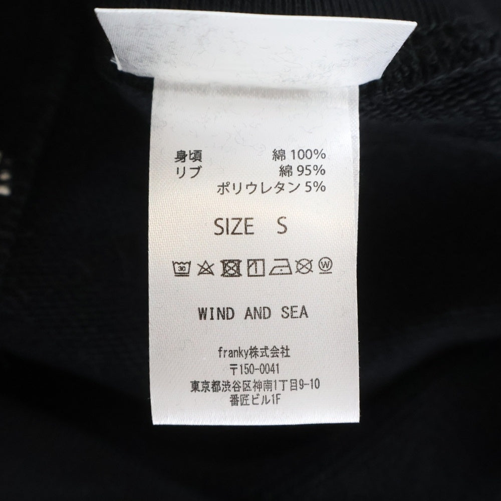WIND AND SEA(ウィンダンシー) 26SS MARILYN MONROE WDS CREWNECK SWEAT SHIRT マリリンモンロースウェットトレーナー ブラック WDS-C-MRM-26-Q1-CS-06