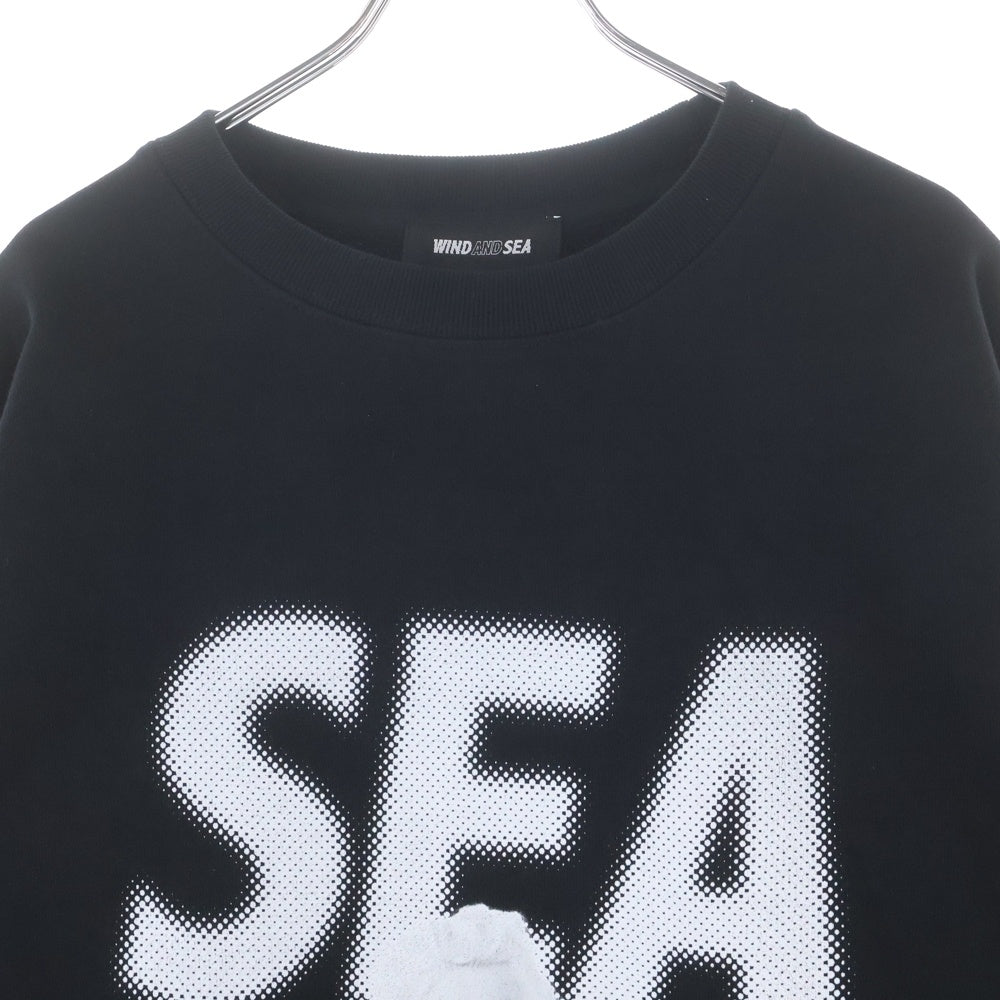 WIND AND SEA(ウィンダンシー) 26SS MARILYN MONROE WDS CREWNECK SWEAT SHIRT マリリンモンロースウェットトレーナー ブラック WDS-C-MRM-26-Q1-CS-06