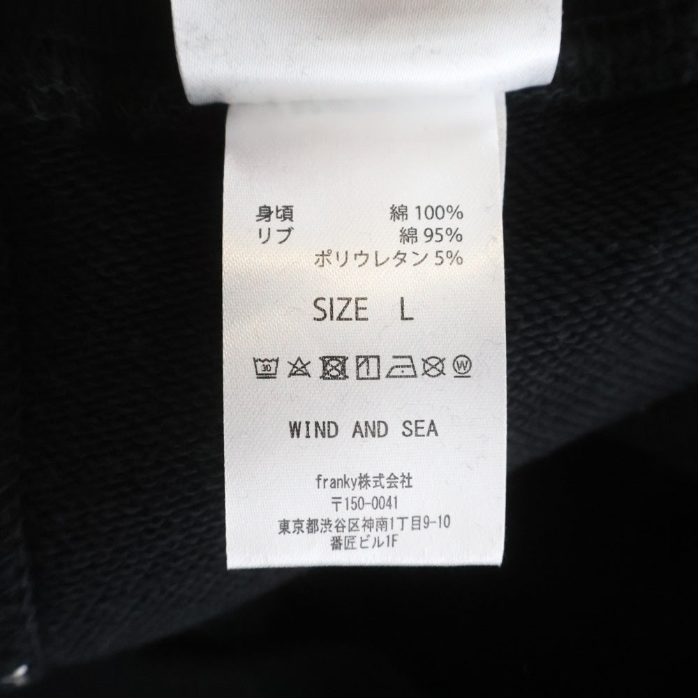 WIND AND SEA(ウィンダンシー) 26SS MARILYN MONROE WDS CREWNECK SWEAT SHIRT マリリンモンロースウェットトレーナー ブラック WDS-C-MRM-26-Q1-CS-06