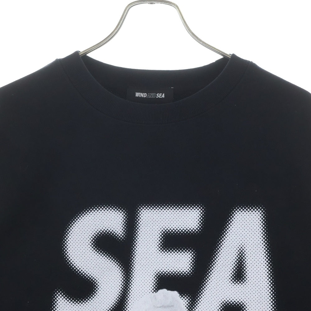 WIND AND SEA(ウィンダンシー) 26SS MARILYN MONROE WDS CREWNECK SWEAT SHIRT マリリンモンロースウェットトレーナー ブラック WDS-C-MRM-26-Q1-CS-06