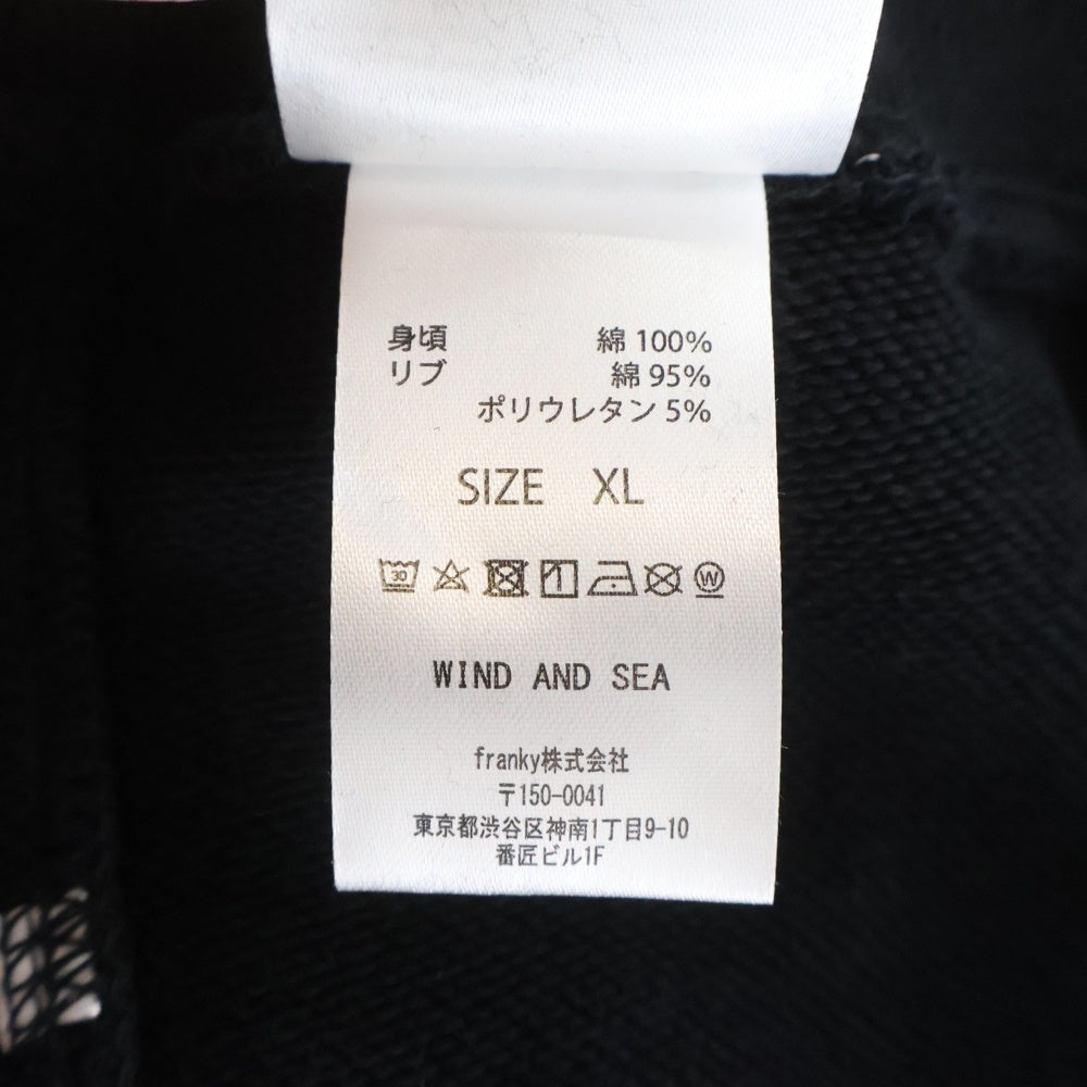 WIND AND SEA(ウィンダンシー) 26SS MARILYN MONROE WDS CREWNECK SWEAT SHIRT マリリンモンロースウェットトレーナー ブラック WDS-C-MRM-26-Q1-CS-06