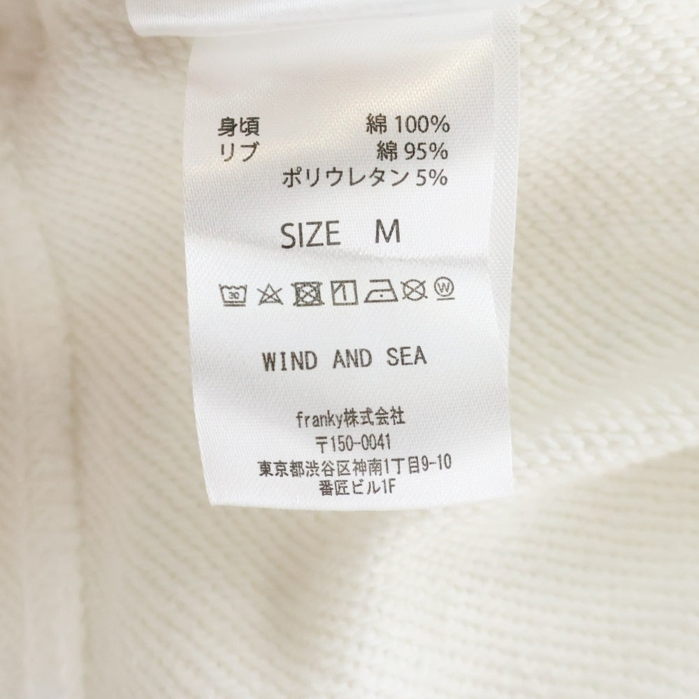 WIND AND SEA(ウィンダンシー) 26SS MARILYN MONROE WDS CREWNECK SWEAT SHIRT マリリンモンロースウェットトレーナー ホワイト WDS-C-MRM-26-Q1-CS-06