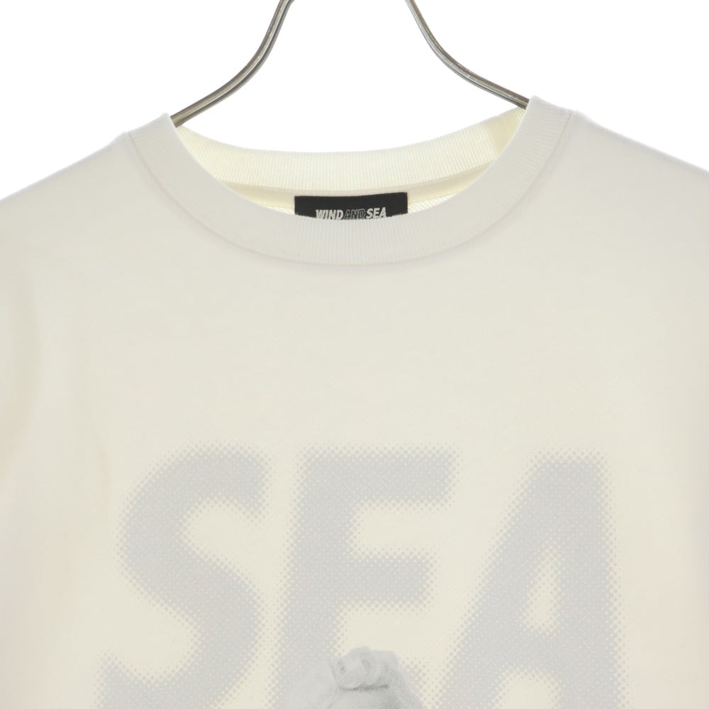 WIND AND SEA(ウィンダンシー) 26SS MARILYN MONROE WDS CREWNECK SWEAT SHIRT マリリンモンロースウェットトレーナー ホワイト WDS-C-MRM-26-Q1-CS-06