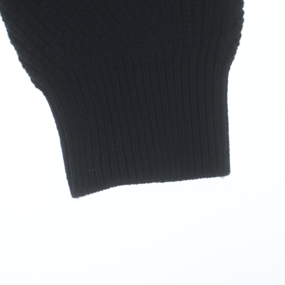 DIESEL(ディーゼル) 21AW K-HONOLULU ホノルル ロゴラベル クルーネックニットセーター ブラック A03428