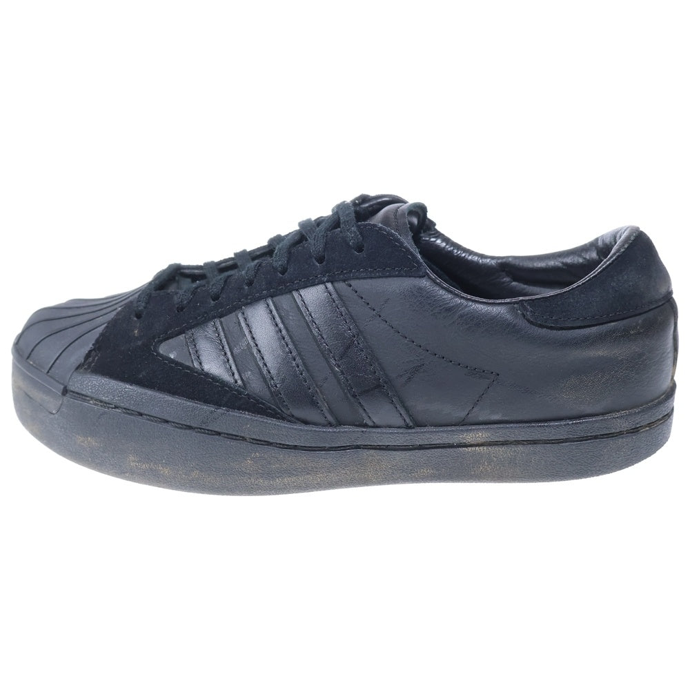 Y-3(ワイスリー) YOHJI STAR ヨウジスター レザーローカットスニーカー ブラック レディース US4.5/22.5cm EH2268