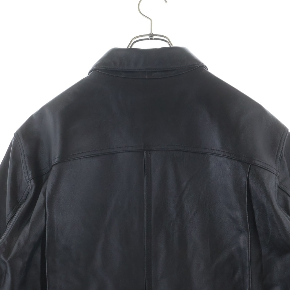 Levi's(リーバイス) PREMIUM BLACK TYPE2 TRUCKER LEATHER JACKET プレミアムブラックトラッカーレザージャケット ブラック PC9-005ZA-0000