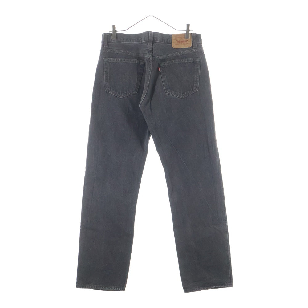 Levi's(リーバイス) 90S VINTAGE 501 USA製 ボタン裏653 ヴィンテージ ボタンフライ デニムパンツ ジーンズ 先染めブラック 501-0658