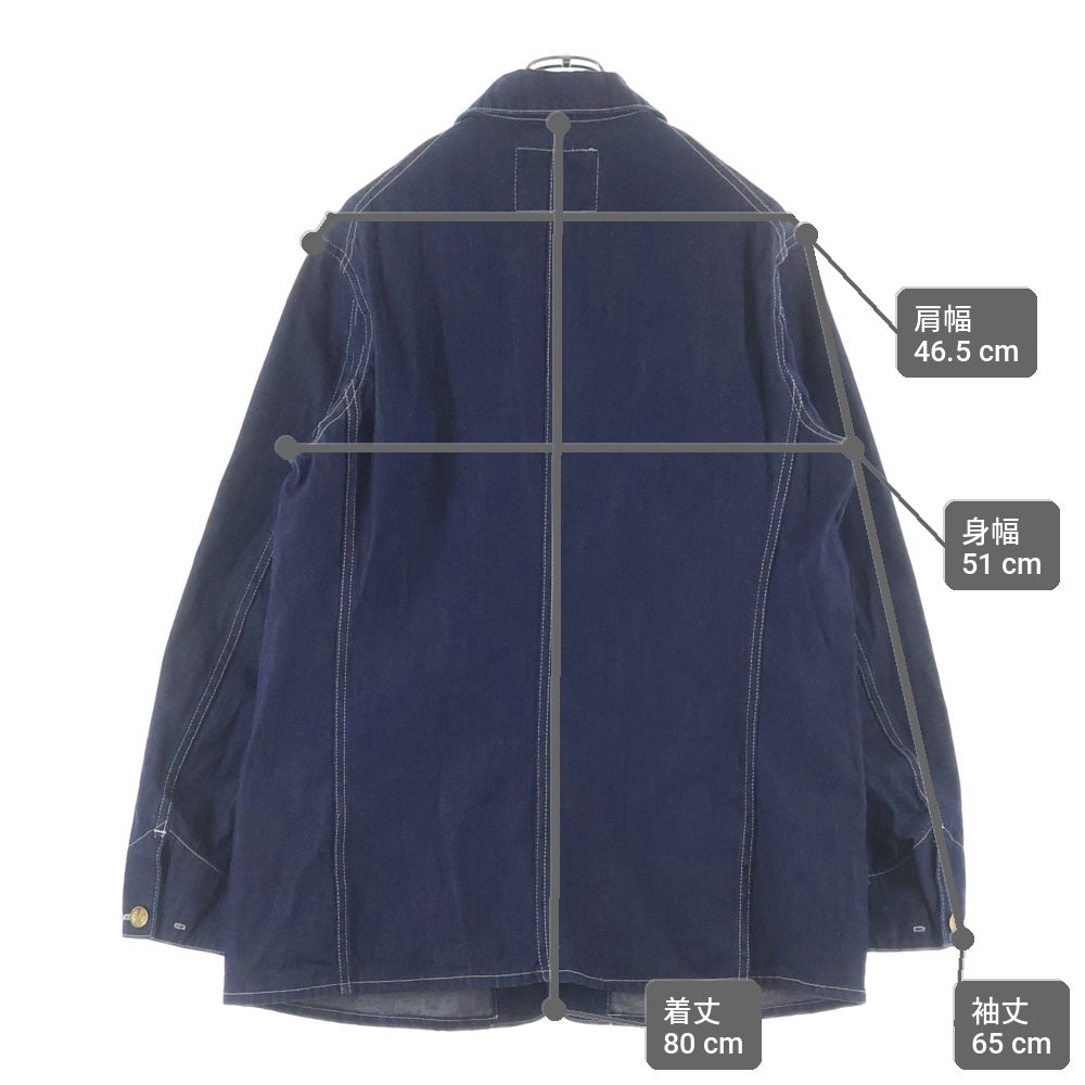 Levi's VINTAGE CLOTHING(リーバイス ビンテージ クロージング) チェンジボタン デニムカバーオール ジャケット インディゴ 10067-01