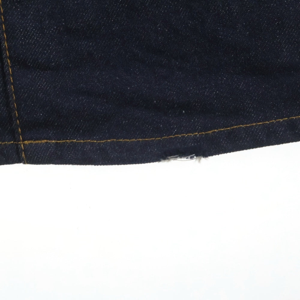 Sacai(サカイ) 24SS DENIM PANTS ベルテッド付き フレアデニムパンツ レディース インディゴ 24-07290