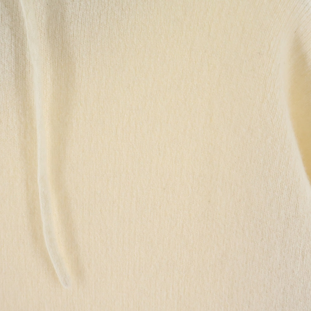 BODHI(ボーディー) CASHMERE HEAVY HOODIE カシミヤ ヘビー プルオーバーパーカー アイボリー BD13002