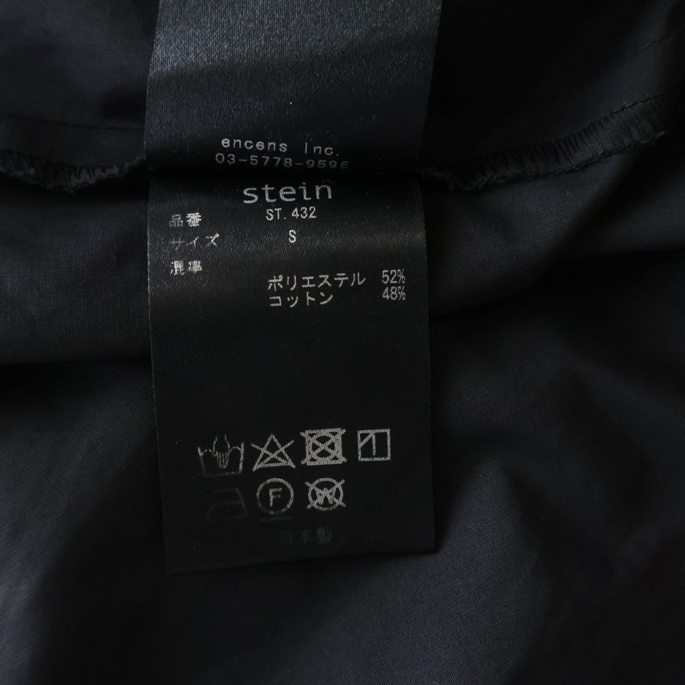 Stein(シュタイン) WIDE EASY WINDBREAKER TROUSERS ワイドイージー ウィンドブレイカー トラウザーパンツ ブラック ST.432