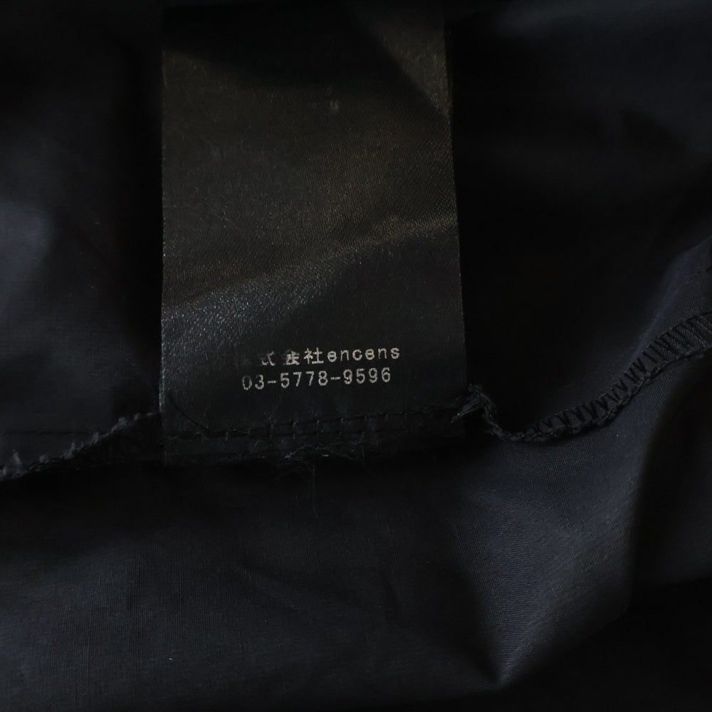 Stein(シュタイン) WIDE EASY WINDBREAKER TROUSERS ワイドイージー ウィンドブレイカー トラウザーパンツ ブラック ST.432