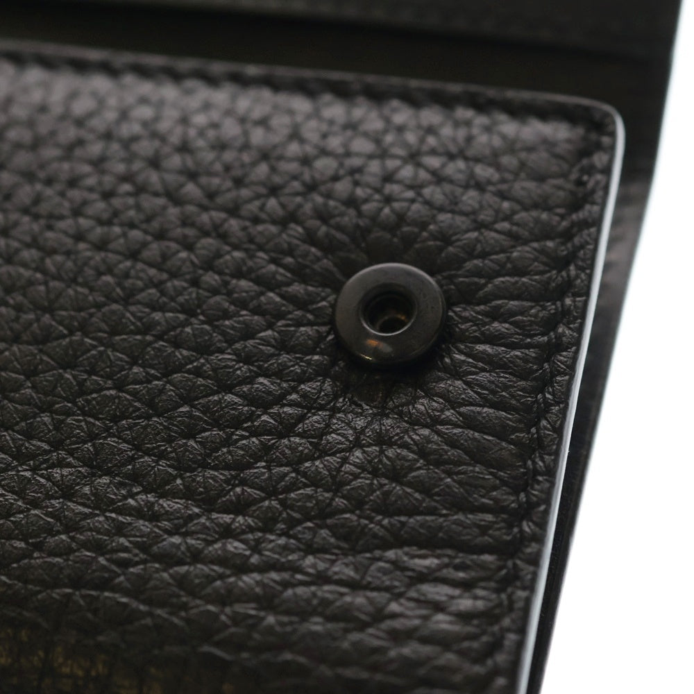 Maison Margiela(メゾンマルジェラ) KEY CASE 4ステッチ レザー 6連キーケース ブラック S55UA0026