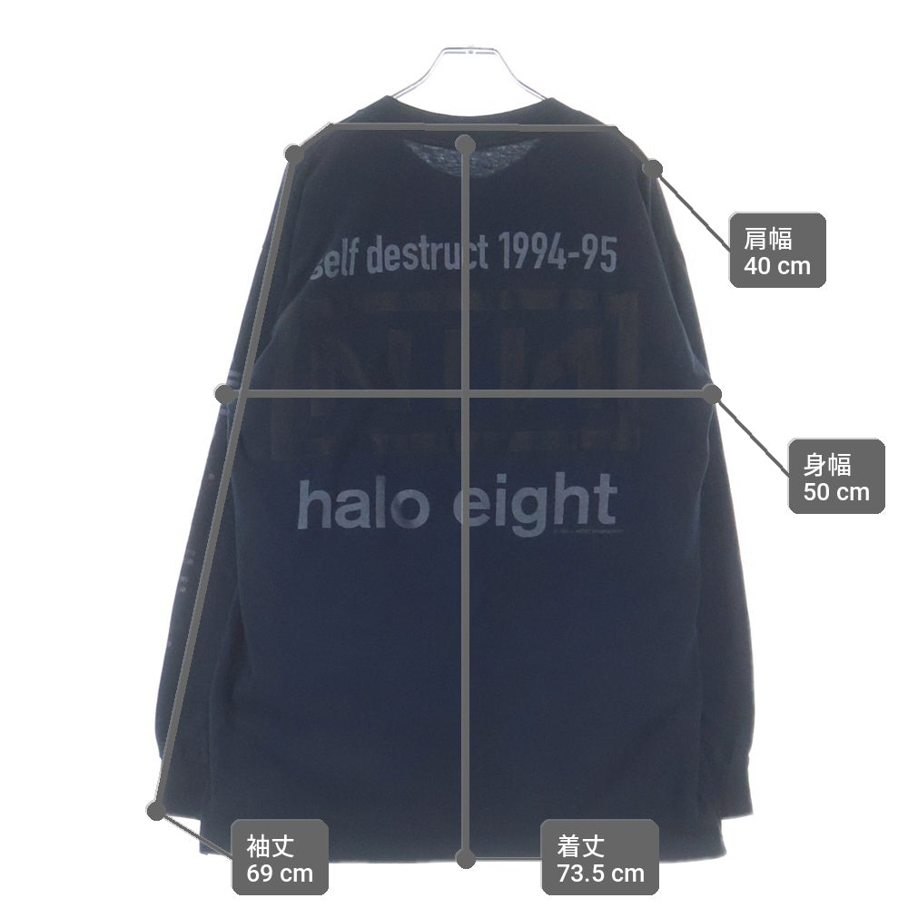 VINTAGE(ヴィンテージ) 90S NINE INCH NAILS the downward spiral LS 1994 ALLSPORT NAVY ナインインチネイルズ ザダウンワードスパイラル 長袖Tシャツ カットソー ネイビー