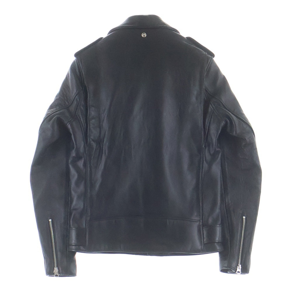 SCHOTT(ショット) 217US SHEEP ONESTAR シープ ワンスター ダブル ライダース ジャケット ブラック 7823950093