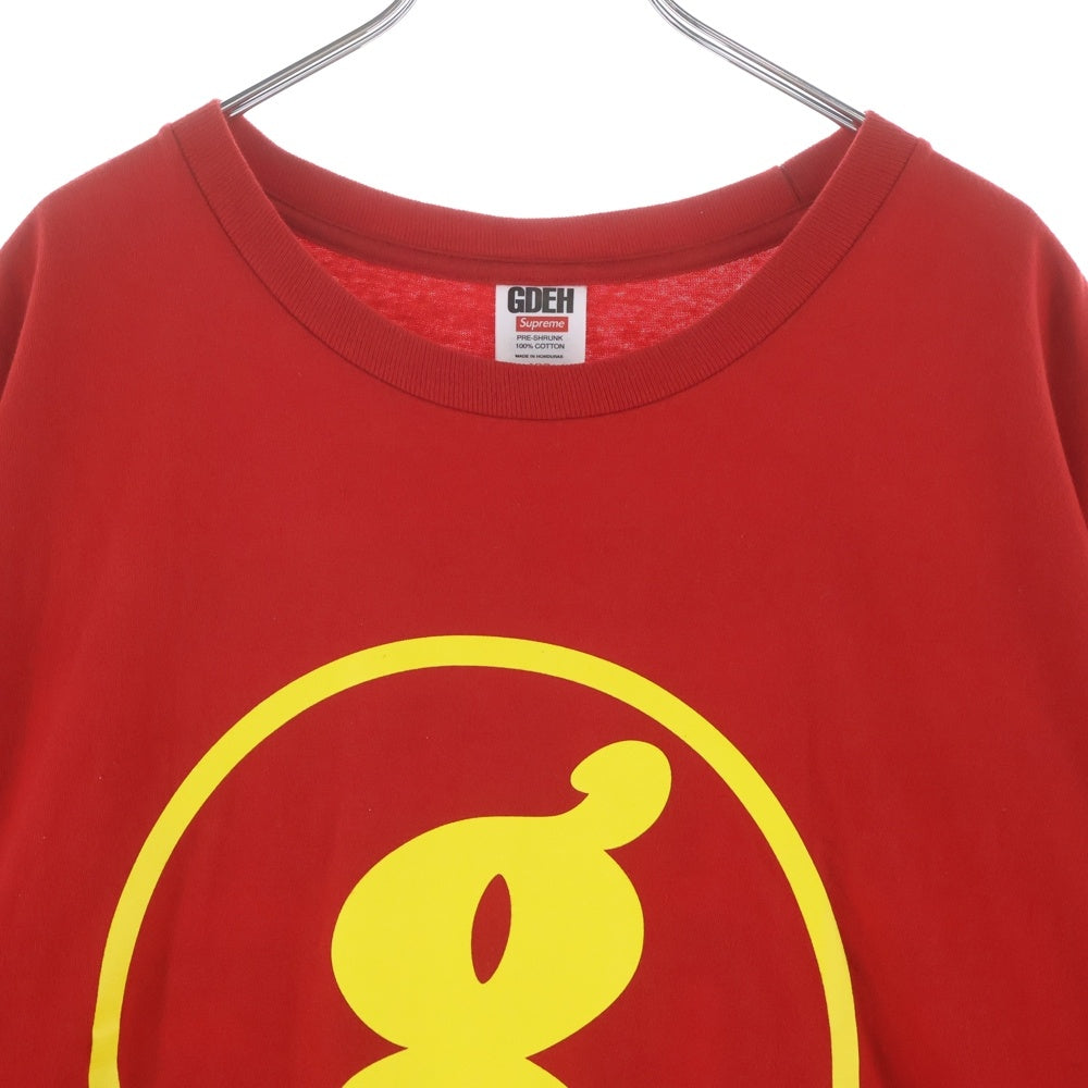 SUPREME(シュプリーム) 25SS ×GOODENOUGH End Racism Tee グッドイナフ ロゴデザイン エンドレイシズム クルーネック 半袖Tシャツ カットソー レッド