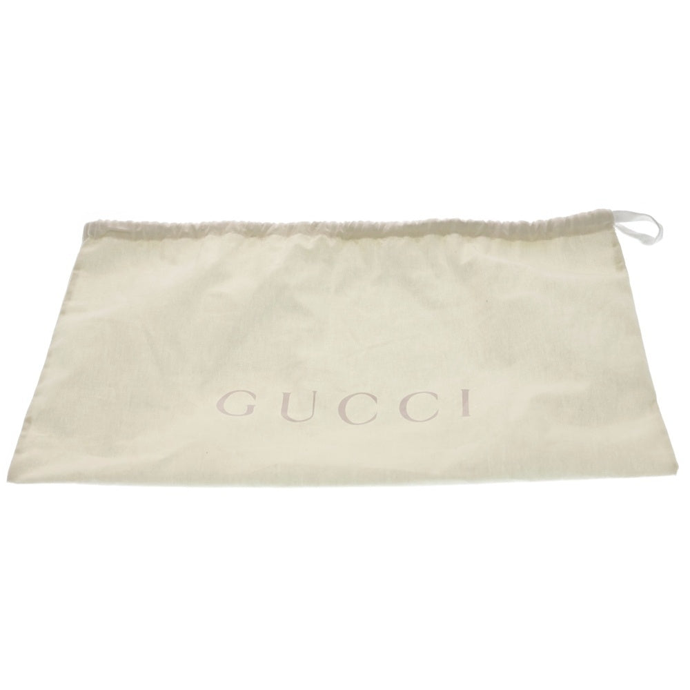 GUCCI(グッチ) GGエンブレム トイレタリーケース ハンドクラッチバッグ ブラウン 821163