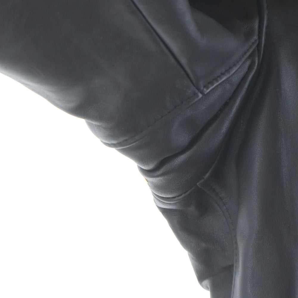 SCHOTT(ショット) 641 SINGLE RIDERS LEATHER JACKET シングルライダース レザージャケット ボアライナー付き ブラック