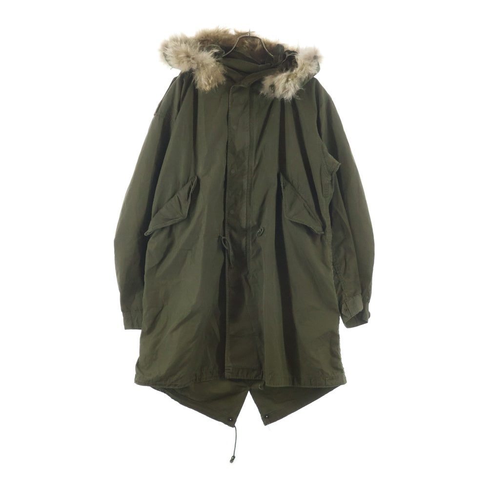 VINTAGE(ヴィンテージ) 50S VINATEG M-51 PARKA SHELL ファーフード付き フィッシュテールパーカー ヴィンテージ シェルジャケット ミリタリー カーキ P-11013