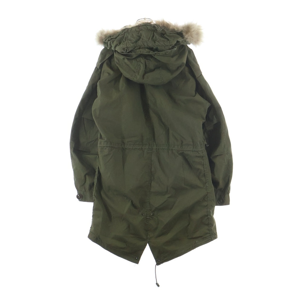 VINTAGE(ヴィンテージ) 50S VINATEG M-51 PARKA SHELL ファーフード付き フィッシュテールパーカー ヴィンテージ シェルジャケット ミリタリー カーキ P-11013