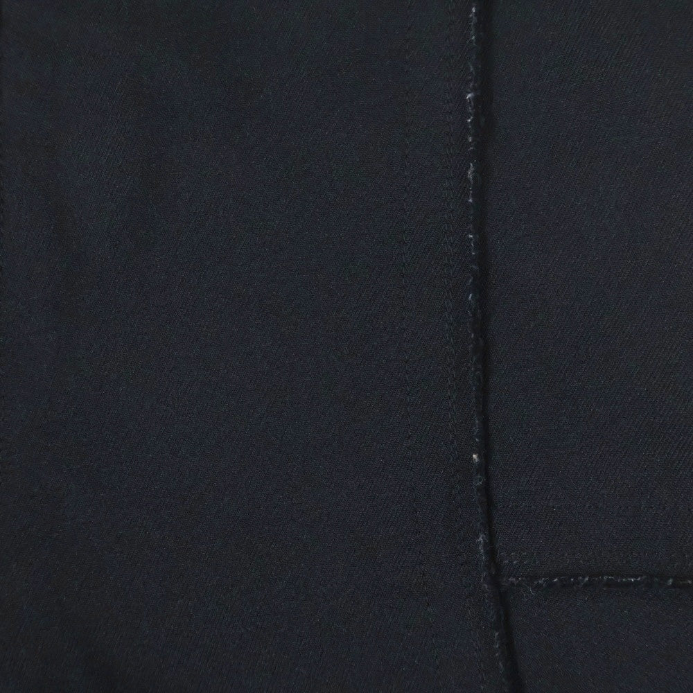 COMME des GARCONS HOMME PLUS(コムデギャルソンオムプリュス) 19AW AD2019 ポリ縮絨 パターンカッティング スラックスパンツ ブラック PD-P036