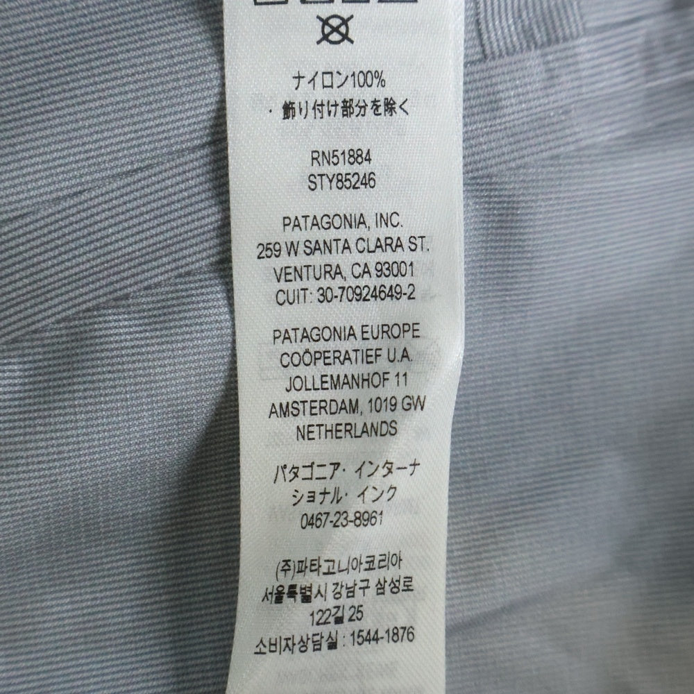 PATAGONIA(パタゴニア) 24SS TORRENTSHELL 3L RAIN JKT トレントシェル レイン フーデッドナイロンジャケット ネイビー 85246SP24 レディース